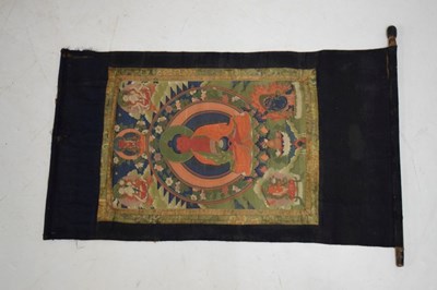 Lot 256 - Tibetan thangka of Buddha Amitabha