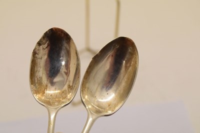 Lot 146 - Quantity of silver tea, coffee, and condiment spoons
