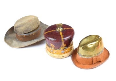 Lot 161 - Three novelty inkwells