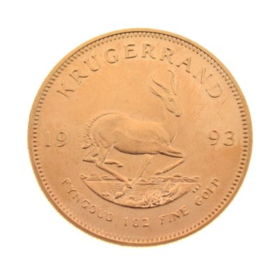 Lot 132 - Gold Coins - South African Gold Krugerrand, 1993