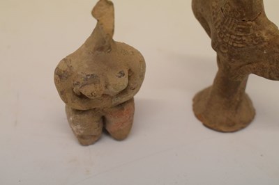 Lot 259 - Antiquities - Two Indus Valley terracotta figures