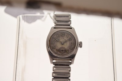 Lot 106 - Revue-Sport - Gentleman's stainless steel bracelet wristwatch