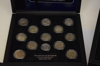 Lot 236 - Five Bradford Exchange GB coin sets