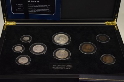 Lot 236 - Five Bradford Exchange GB coin sets