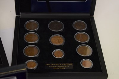 Lot 236 - Five Bradford Exchange GB coin sets