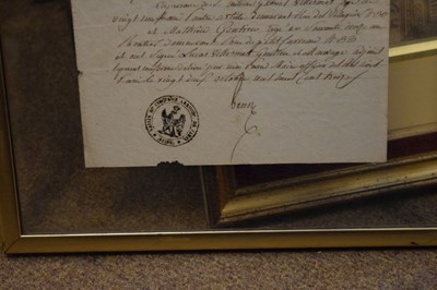 Lot 347 - French Revolution/Napoleonic document dated '1810'