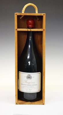 Lot 394 - Wine - Double Magnum of Faugeres, 1989, in wooden presentation case