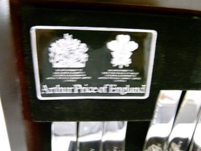Lot 772 - Quantity of Arthur Price 'Bead' pattern silver plate cutlery
