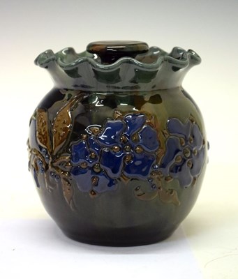 Lot 431 - Elton Ware (Clevedon) pottery covered tobacco jar