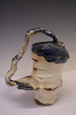 Lot 485 - Jessica Jackson Hutchins (American, b. 1971) - Two glazed ceramic sculptures