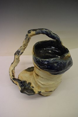 Lot 485 - Jessica Jackson Hutchins (American, b. 1971) - Two glazed ceramic sculptures