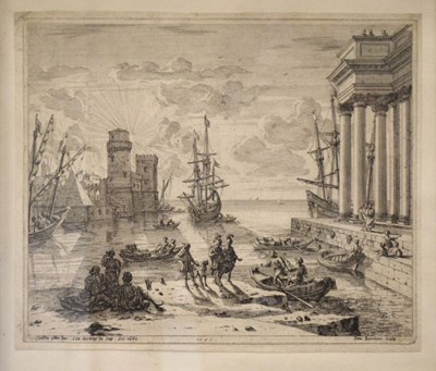 Lot 367 - Domenique Barriere, after Claudio Gille Lorense (Claude Lorrain), (French, 1600-1682)