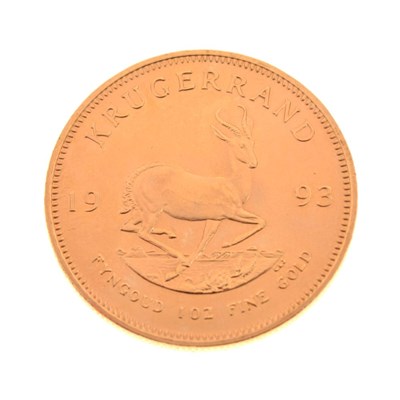 Lot 134 - Gold Coins - South African Gold Krugerrand, 1993