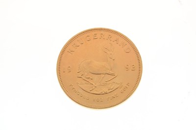Lot 134 - Gold Coins - South African Gold Krugerrand, 1993