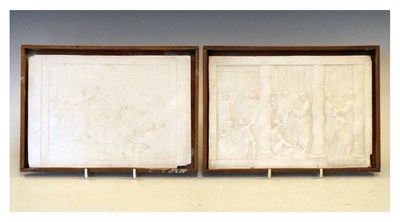 Lot 220 - John Henning (1771-1851) - Seven plaster relief impressions, after Raphael