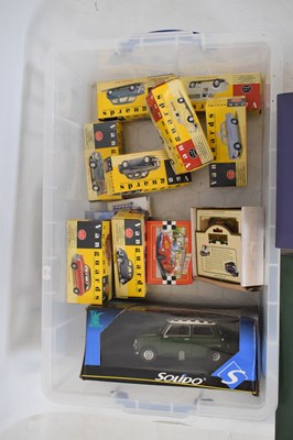 Lot 296 - Quantity of Vanguard diecast model vehicles, Corgi archive, etc