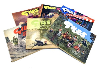 Lot 260 - Books - Giles cartoon books