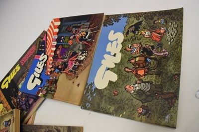 Lot 260 - Books - Giles cartoon books