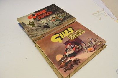 Lot 260 - Books - Giles cartoon books