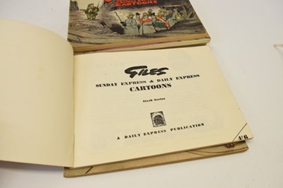 Lot 260 - Books - Giles cartoon books