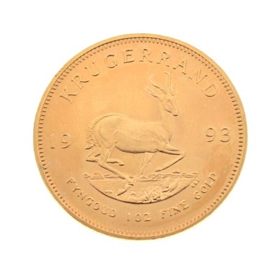 Lot 135 - Gold Coins - South African Gold Krugerrand, 1993