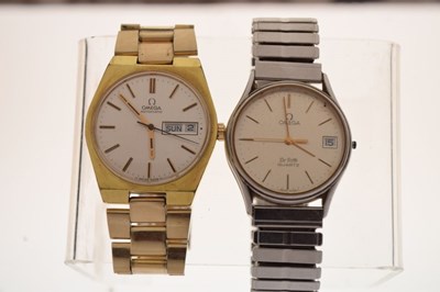 Lot 97 - Omega - Two gentlemen's wristwatches