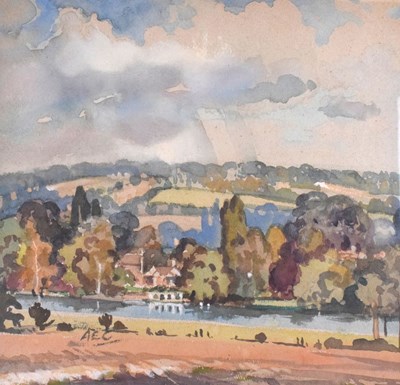 Lot 430 - Alfred Egerton Cooper (1883-1974)  - 'Cookham on Thames'