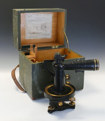 Lot 279 - Gun sight World War I Director No 12 MKI, cased