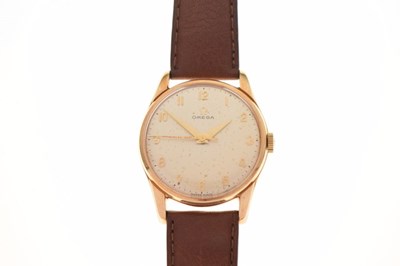 Lot 78 - Omega  - Gentleman's 9ct gold wristwatch