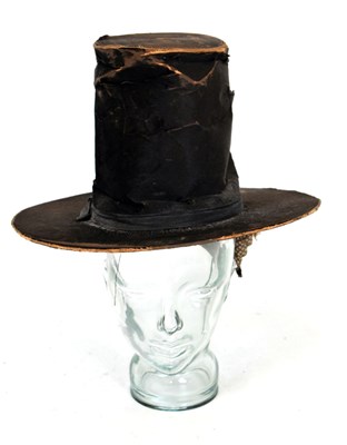 Lot 627 - Late 19th or early 20th Century traditional Welsh hat