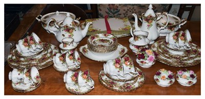 Lot 499 - Quantity of Royal Albert 'Old Country Roses' pattern dinner and tea wares