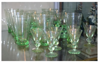 Lot 337 - Suite of mid 20th Century Swedish glassware