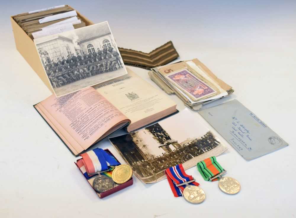 Lot 239 - Various First and Second World War items