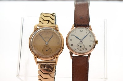 Lot 83 - Nobel - Gentleman's wristwatch and Gelda wristwatch