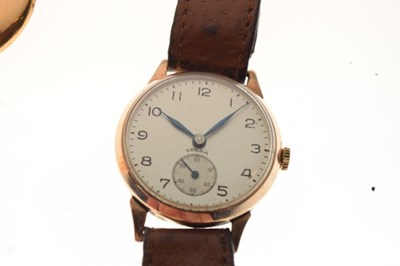 Lot 83 - Nobel - Gentleman's wristwatch and Gelda wristwatch