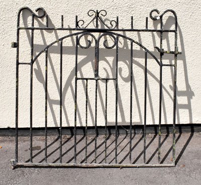 Lot 752 - Wrought iron garden gate