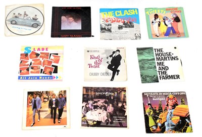 Lot 731 - Quantity of approx 400 x  45rpm vinyl singles, mainly late 20th Century