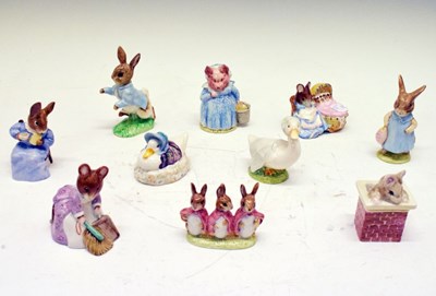 Lot 323 - Ten Beswick 'Beatrix Potter' figures