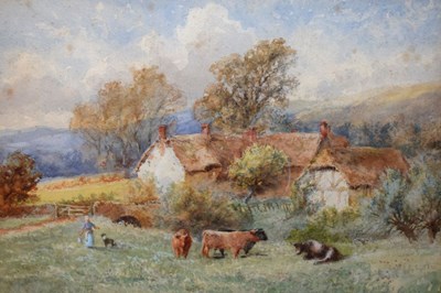 Lot 594 - English School, circa 1900 - Watercolour