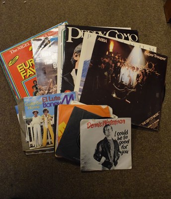 Lot 620 - Quantity of assorted records to include; Abba, Perry Como, etc.