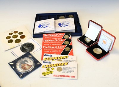 Lot 122 - Quantity of presentation coins and medallions