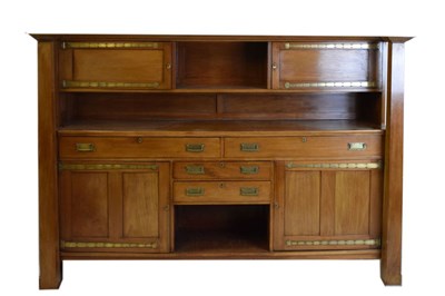 Lot 713 - Impressive Arts & Crafts Scottish School sideboard or side cabinet