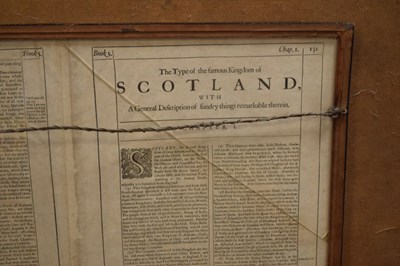 Lot 336 - John Speed - Map of Scotland