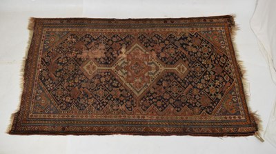 Lot 519 - Two early 20th Century Middle Eastern (Persian) wool rugs