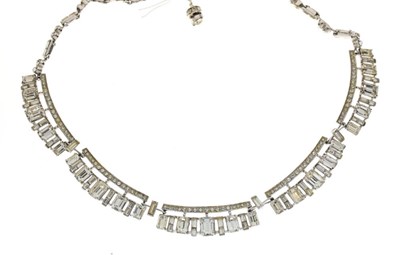 Lot 67 - Mitchel Maer white paste necklace