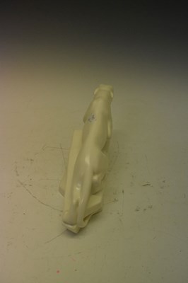 Lot 364 - Wedgwood white jaguar figure