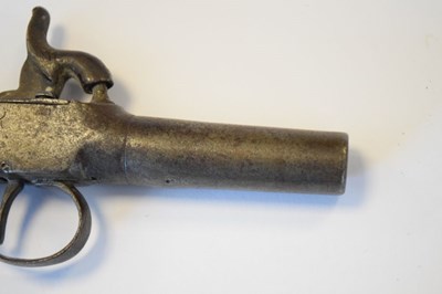 Lot 236 - Early 19th Century percussion pocket pistol