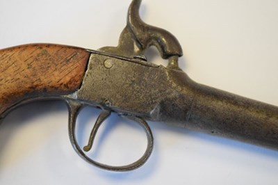 Lot 236 - Early 19th Century percussion pocket pistol