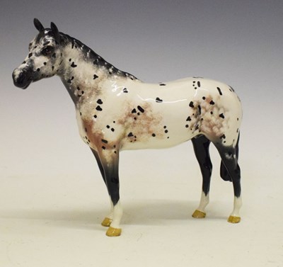 Lot 306 - Beswick figure of an Appaloosa horse