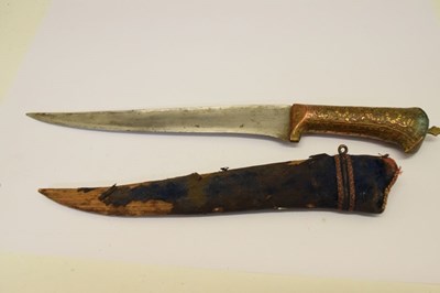 Lot 321 - 19th Century Indo Persian dagger 'Pesh Kabz'